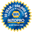 NAPA Warranty